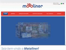 Tablet Screenshot of motoliner.com.br